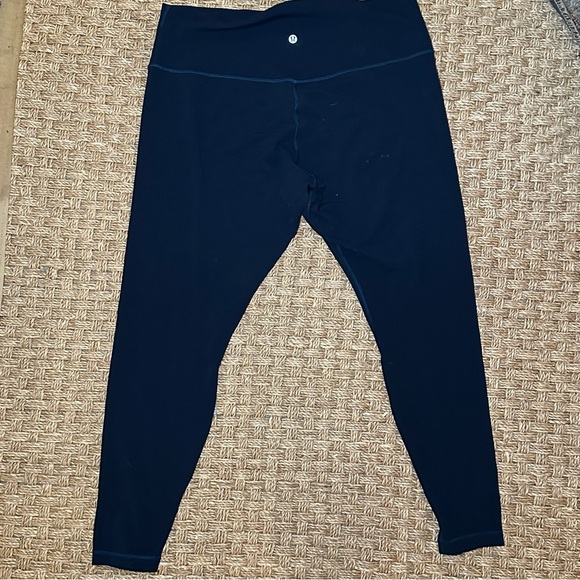 Lululemon Align Navy Leggings, 28” length, Size 16 - Picture 6 of 6